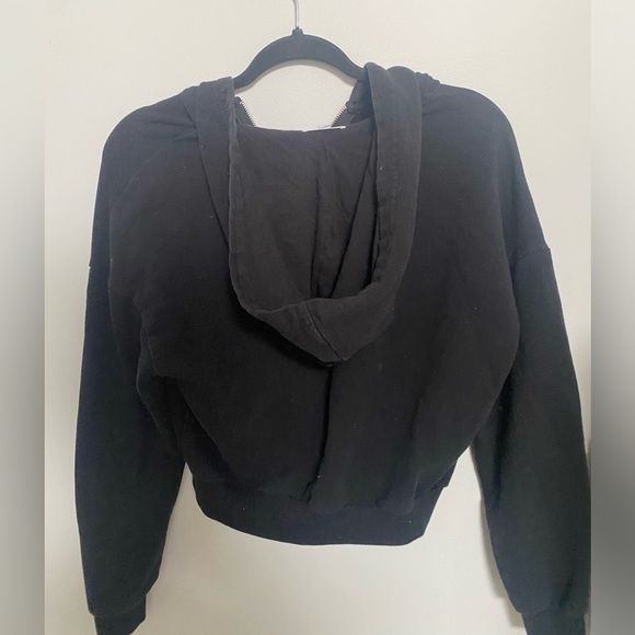 Garage cropped zip-up - Picture 2 of 2